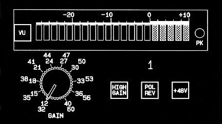 John Hardy M-1-1CH 1-Channel Microphone Preamplifier