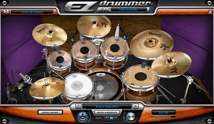 Toontrack THE-CLASSIC The Classic EZX The Classic Expansion For EZdrummer/Superior Drummer (Electronic Delivery)