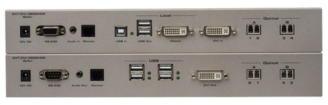 Gefen EXT-DVI-3600HD DVI/USB 2.0/RS-232/Analog Audio Extender