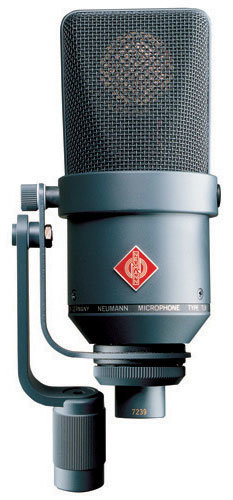Neumann TLM 170 R MT Large Diaphragm Multipattern Condenser Microphone, Black