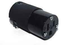 Lex HBL5269EBK NEMA 5-15 Female Connector