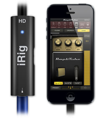 IK Multimedia IRIG-HD IRig HD Guitar Interface For IPhone And IPod