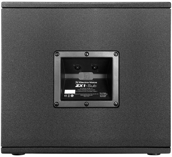 Electro-Voice ZX1-SUB 12" Passive Subwoofer, Black