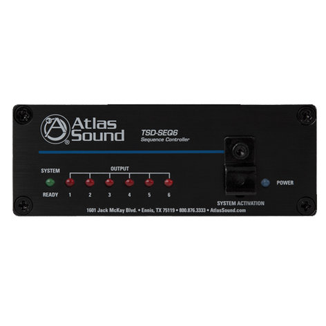 Atlas IED TSD-SEQ6 AC Sequence Controller