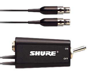 Shure WA662 In-Line Dual Bodypack Mute Switch