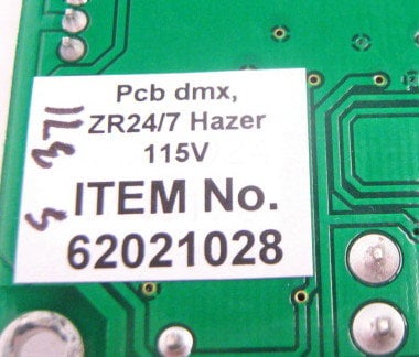 Martin Pro 62021028 Martin Haze Machine PCB