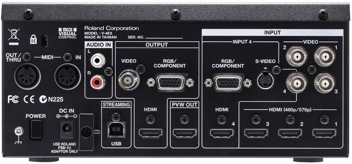 Roland Professional A/V V-4EX 4-Channel Digital Video Mixer With Effects