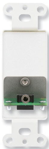 RDL DS-MJPT Mini-Jack Pass-Through Plate, Stainless