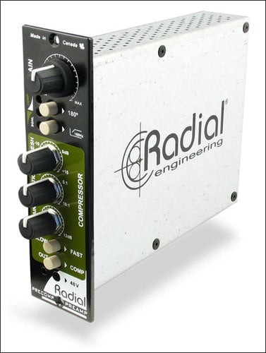 Radial Engineering PreComp Channel Strip, With Microphone Preamp And VCA Compressor