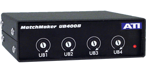 Audio Technologies UB400B Unidirectional 4 Channel Interface Converter