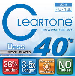 Cleartone 6440-CLEARTONE Light Electric Bass Strings
