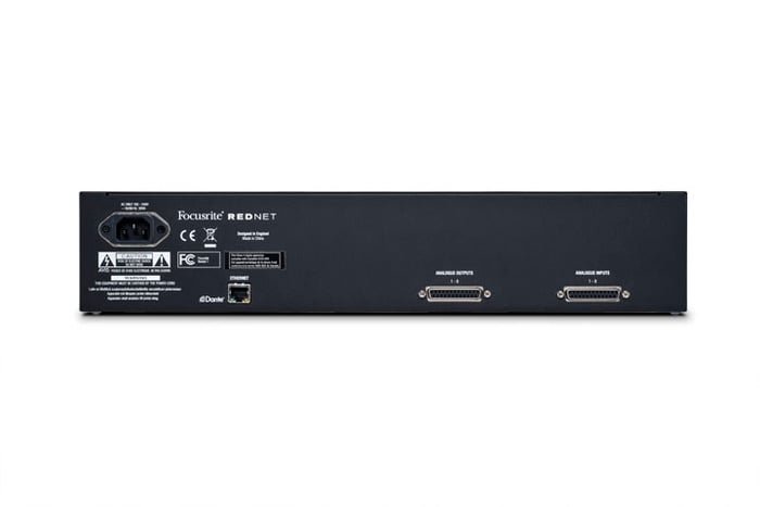 Focusrite Pro REDNET-1 RedNet 1 8-Channel AD/DA Remote Dante Interface For RedNet Network Audio System