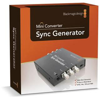 Blackmagic Design Mini Converter Sync Generator SD Or HD Video Sync Generator With 6x BNC Outputs