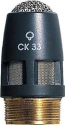 AKG CK33 Hypercardioid Condenser Microphone Capsule, DAM Series