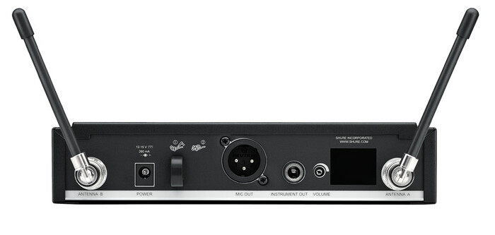 Shure BLX4R-J10 BLX Series Single-Channel Rackmount Wireless Receiver, J10 Band (584-608MHz)