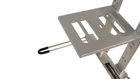 Ultimate Support JS-LPT400 Aluminum Double-Tier, Multi-purpose Laptop / DJ Stand