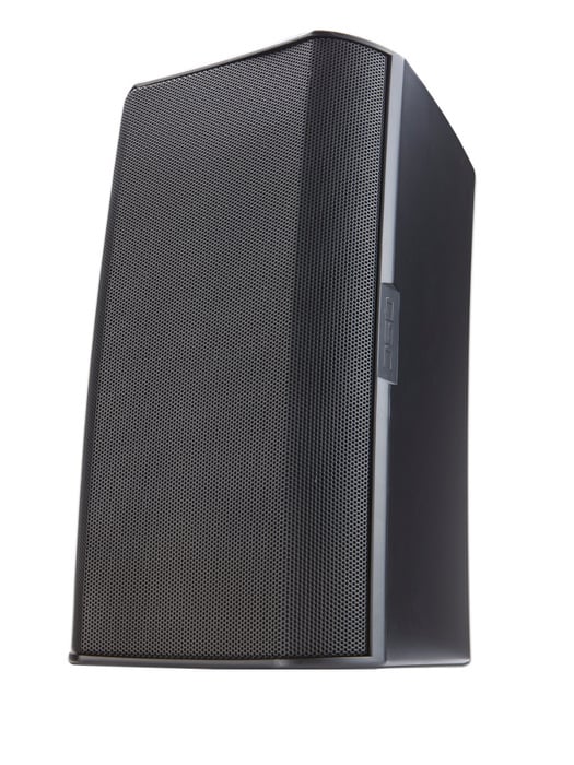 QSC AD-S8T-BK 8" 2-Way Surface Speaker, 70V With X-Mount, Black