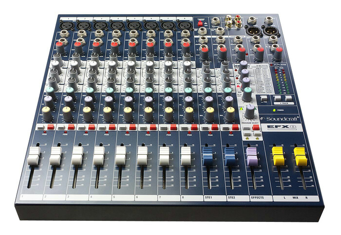 Soundcraft EFX8 8-Channel Analog Mixer With Lexicon Effects