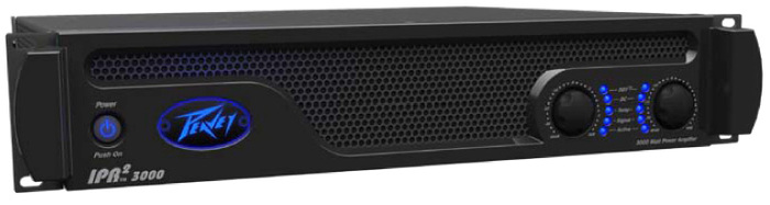 Peavey IPR2 3000 DSP 2-Channel Power Amplifier With DSP, 840W Per Channel