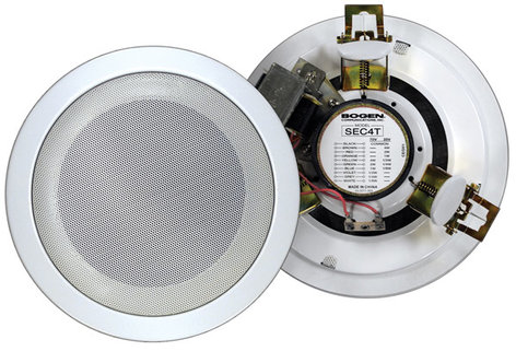 Bogen SEC4T 4" Compact Ceiling Speaker 4W