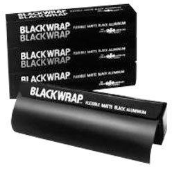 black aluminum foil