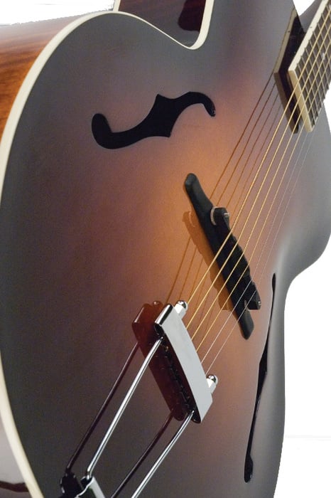 The Loar LH-600-VS Gloss Vintage Sunburst Archtop Acoustic Guitar
