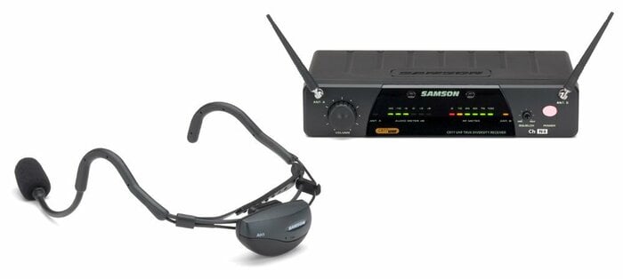 Samson SW7AVSCE AirLine 77 Series Wireless System With Qe Headset Microphone
