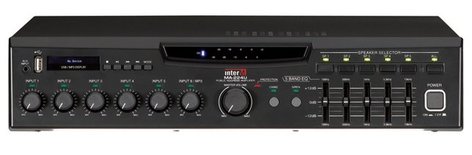 Inter-M Americas MA-224USB 240-Watt Mixer Amplifier With Built In MP3 Player And USB