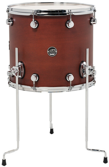 DW DRPS1416LTTB 14" X 16" Performance Series Floor Tom In Tobacco Stain