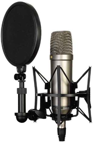 Rode NT1-A Large-Diaphragm Cardioid Condenser Studio Microphone