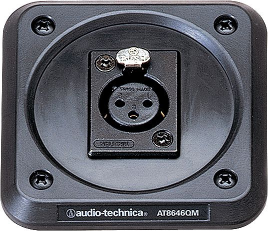 Audio-Technica AT8646QM Shock-mount Plate For Surface-mount Gooseneck Microphones