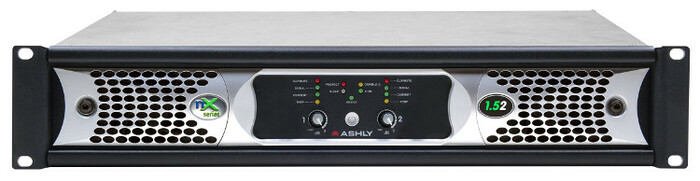 Ashly nX1.52 2-Channel Power Amplifier, 1500W At 2 Ohms