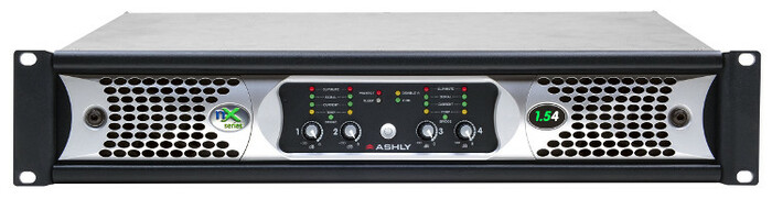 Ashly nX1.54 4-Channel Power Amplifier, 1500W At 2 Ohms