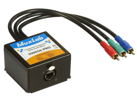 MuxLab MUX-500056 500056-Pro Component-Composite Video ProAV Balun