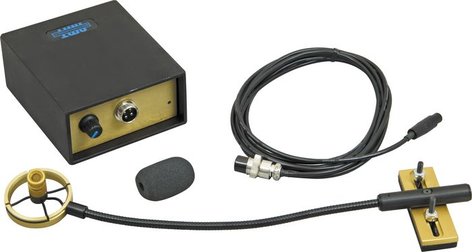 AMT SP25B-TP Electret-Condenser Microphone For Acoustic Bass With Tail Piece Mount And "Super" Preamp