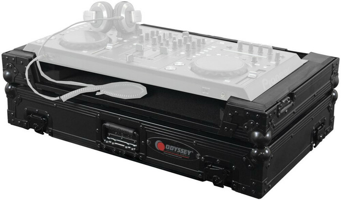 Odyssey FZPIDDJSXBL Case For Select Pioneer DJ Controllers, Black