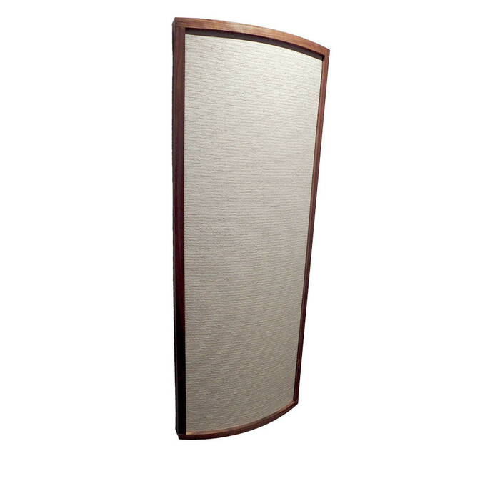 Acoustic Geometry CRVDLXGROOMOCH Deluxe Curve Diffusor In Mocha