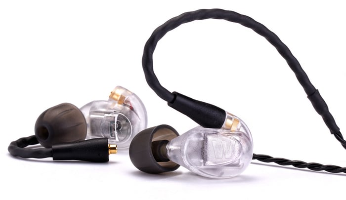 Westone UM Pro 20 High-Performance Earphone Monitors With Removable Cable, Clear