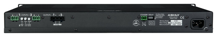 Ashly SRA-2150 Rackmount Stereo Power Amplifier, 150W At 4 Ohms