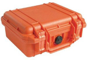 Pelican Cases 1200 Protector Case 9.3"x7.1"x4.1" Protector Case, Orange
