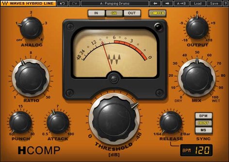 Waves H-Comp Hybrid Compressor Plug-in (Download)