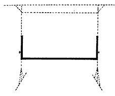 Da-Lite 89259 Fast-Fold Deluxe Adjustable Skirt Bar For 90" X 120" Screens