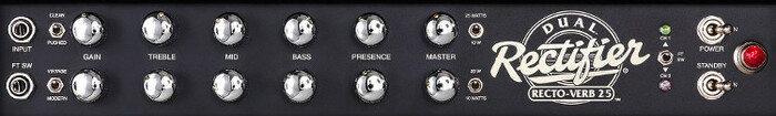 Mesa Boogie RECTOVERB-25-COMBO Recto-Verb 25 Combo Multiwatt 10/25W 4-Ch 1 X 12" Tube Combo Guitar Amplifier