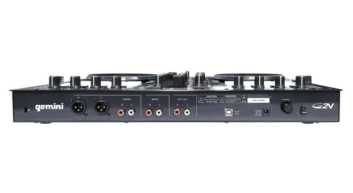 Gemini G2V 2-Channel DJ Controller