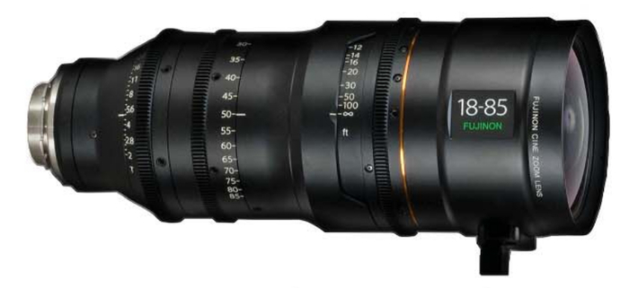 Fujinon HK4.7X18 18-85mm T2.0 Premier PL 4K+ Cine Zoom Lens