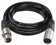 Bescor XLR20MF 20 Ft 4-Pin XLR Male To Female Extension Cable