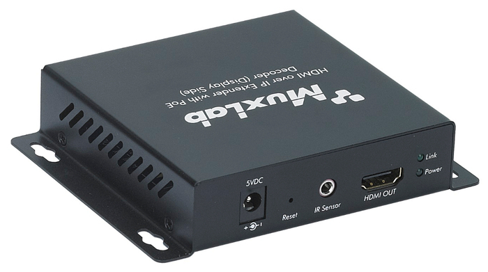 MuxLab 500752-RX HDMI Over IP Decoder With PoE