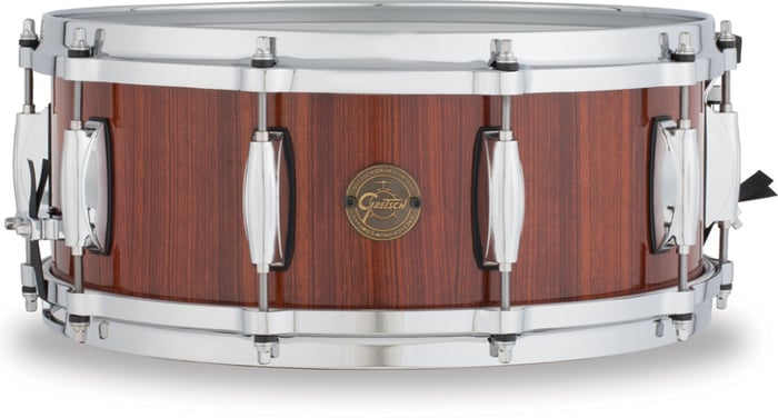 Gretsch Drums S1-5514-RW 5.5"x14" Gold Series 10 Lug Rosewood Snare Drum