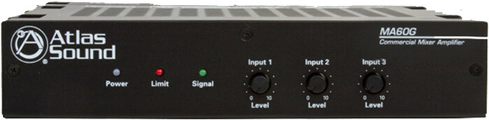 Atlas IED MA60G 60W 3 Channel Mixer Amplifier
