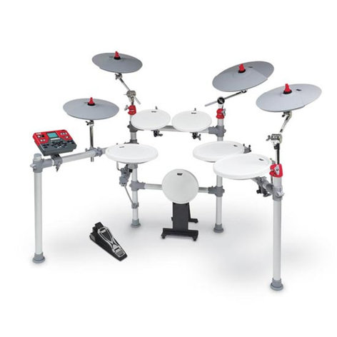 KAT Percussion KT3 6 Piece Digital Drum Set